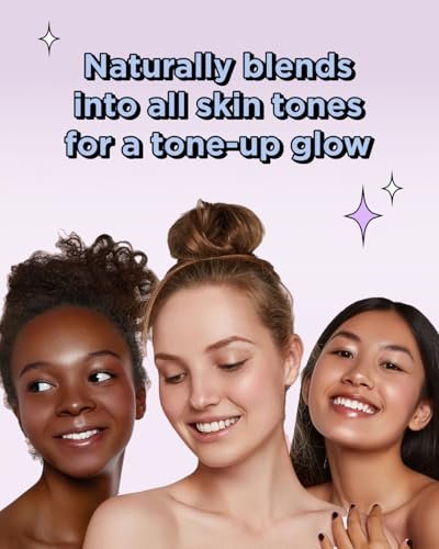 CHASIN' RABBITS All About Glow Tone-up Cream - Natural Makeup Base for Glow Skin, Vegan K-Beauty, 1.69 fl oz Avelisse