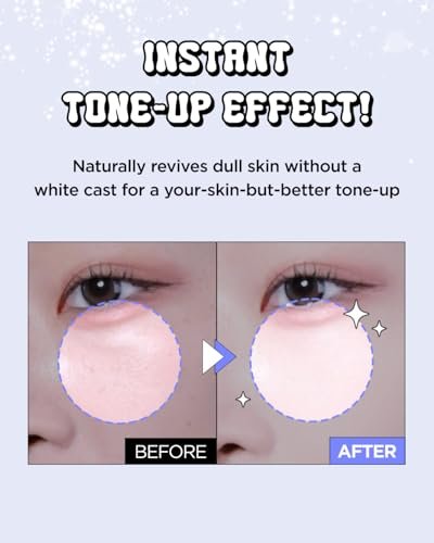 CHASIN' RABBITS All About Glow Tone-up Cream - Natural Makeup Base for Glow Skin, Vegan K-Beauty, 1.69 fl oz Avelisse