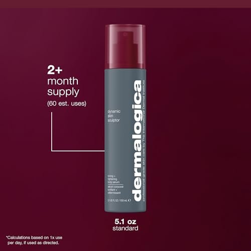 Dermalogica Dynamic Skin Sculptor Body Serum – Firming & Hydrating Body Sculpting Lotion, Tightens, Tones, and Sculpts Skin, 5.1 fl oz Avelisse