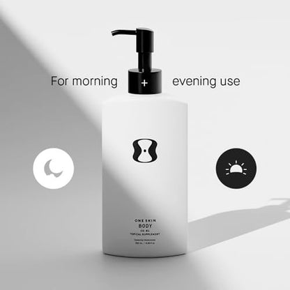 OneSkin FACE & BODY OS-01 Peptide Topical Supplement | Skin Longevity Age Reversal Body Moisturizer & Face Moisturizer Avelisse