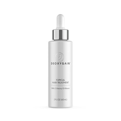 Deoxygain Topical Hair Treatment with 2DDR – Advanced Hair Growth Formula to Stimulate Follicles, Block DHT & Support Regrowth – 2 oz Avelisse