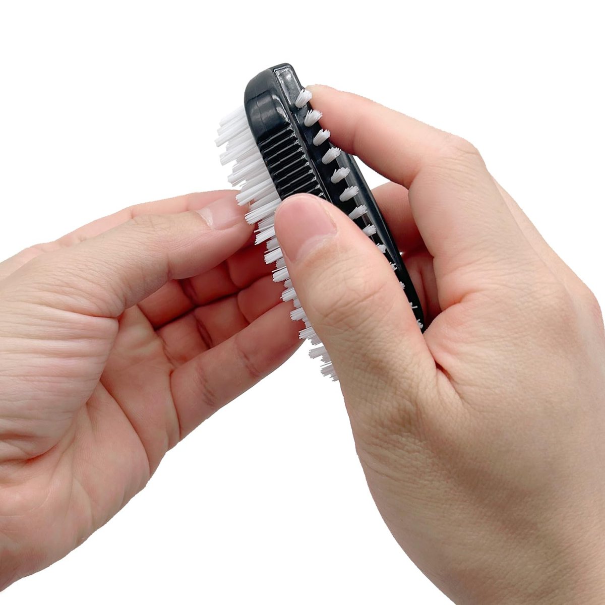 Two-Sided Nail Brush for Cleaning Fingernails - Soft & Stiff Bristles Hand Scrubber for Men, Women, Kids (4 Pack) - görsel 11