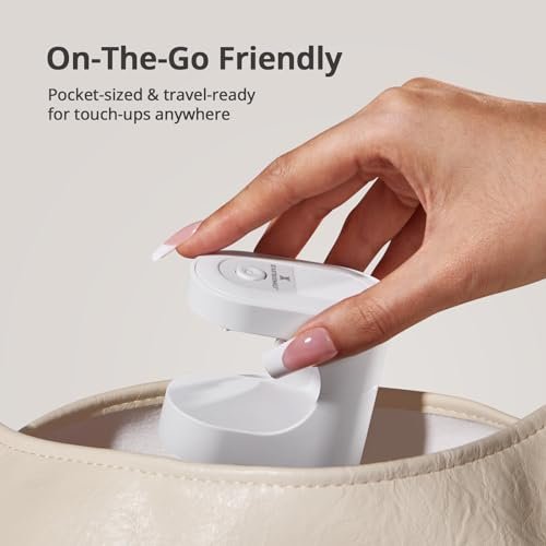 BTArtboxnails Handy Mini Nail Lamp – 6W UV LED Fast Cure Light for Gel Nails with 2 Timers Avelisse