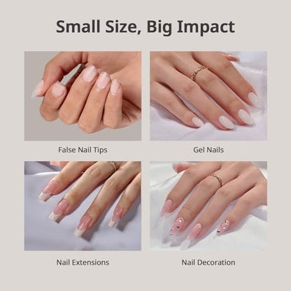 BTArtboxnails Handy Mini Nail Lamp – 6W UV LED Fast Cure Light for Gel Nails with 2 Timers Avelisse