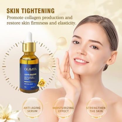 Olavita Vitamin C & E Facial Serum – Anti-Aging Firming Serum for Youthful Glow (2-Pack) Avelisse