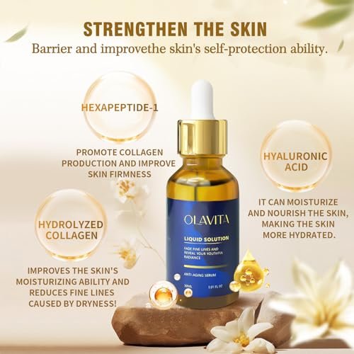 Olavita Vitamin C & E Facial Serum – Anti-Aging Firming Serum for Youthful Glow (2-Pack) Avelisse