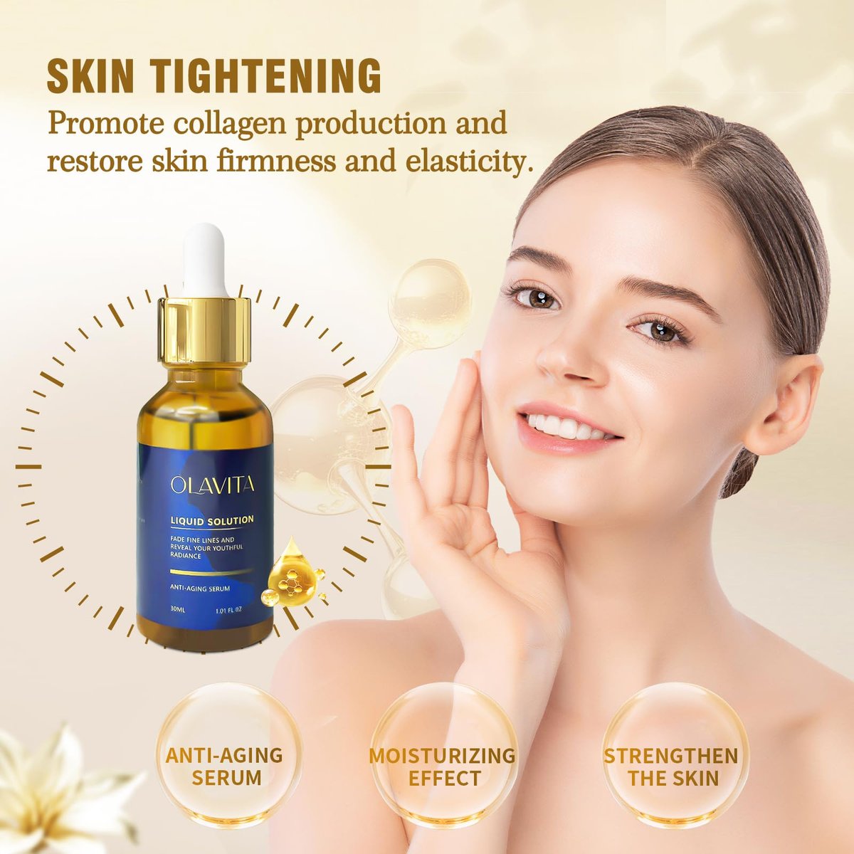 Olavita Vitamin C & E Facial Serum – Anti-Aging Firming Serum for Youthful Glow (2-Pack) Avelisse