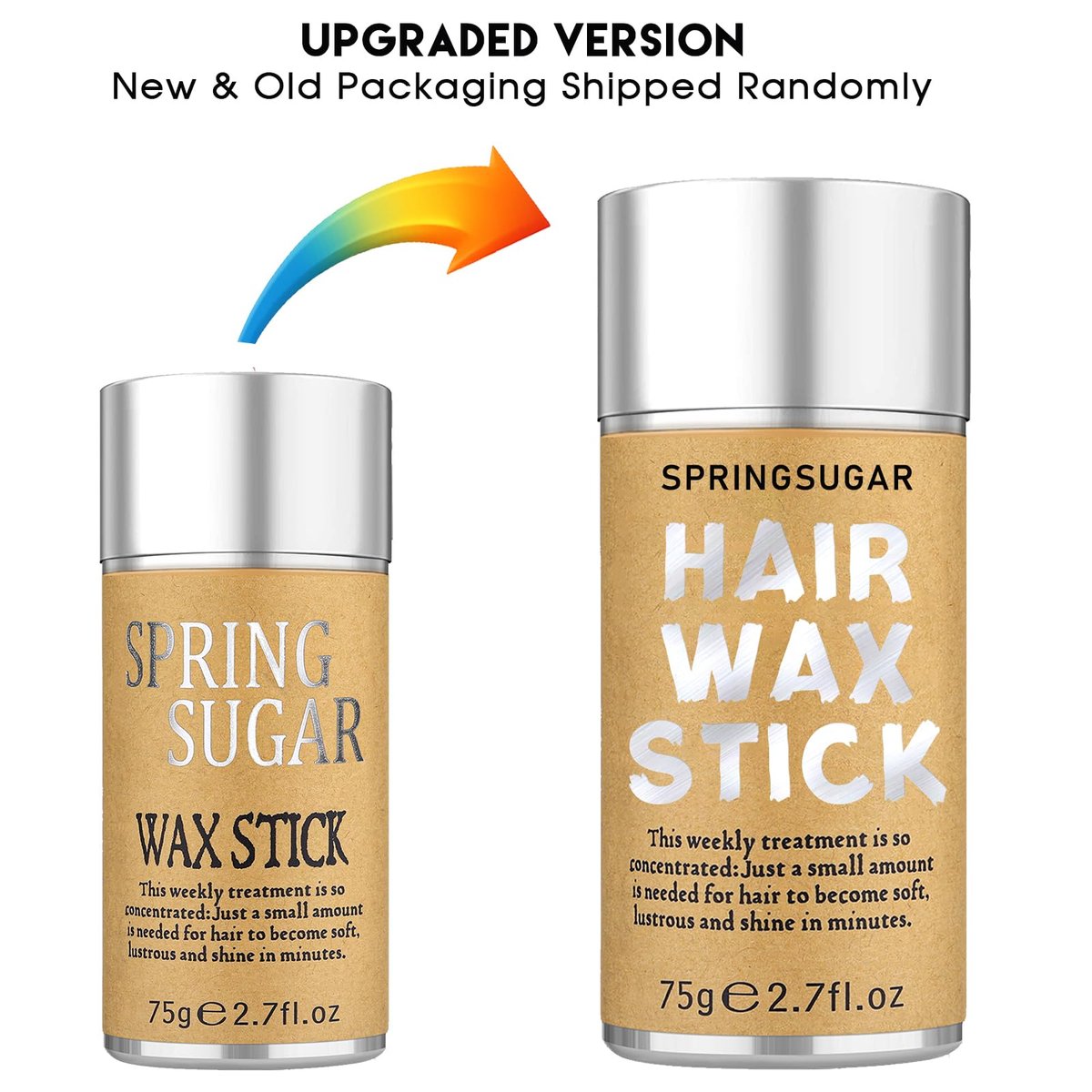 Hair Wax Stick Set for Flyaways Slick Back – Includes Wax Stick for Hair, Slick Back Hair Brush, Hair Finishing Stick – Hair Styling Products for Women, Taming Frizz & Creating Sleek Styles - görsel 15
