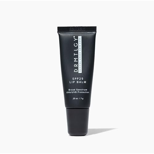 DRMTLGY SPF 25 Lip Balm – Hydrating & Nourishing Lip Protection with Avocado, Shea Butter & Cocoa Butter – Broad Spectrum UVA UVB Shield – Non-Sticky, Smooth Finish – .25 oz Avelisse