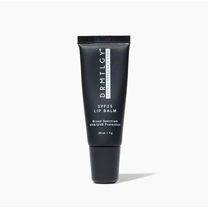 DRMTLGY SPF 25 Lip Balm – Hydrating & Nourishing Lip Protection with Avocado, Shea Butter & Cocoa Butter – Broad Spectrum UVA UVB Shield – Non-Sticky, Smooth Finish – .25 oz Avelisse