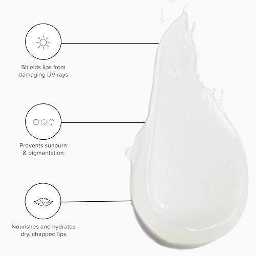 DRMTLGY SPF 25 Lip Balm – Hydrating & Nourishing Lip Protection with Avocado, Shea Butter & Cocoa Butter – Broad Spectrum UVA UVB Shield – Non-Sticky, Smooth Finish – .25 oz Avelisse