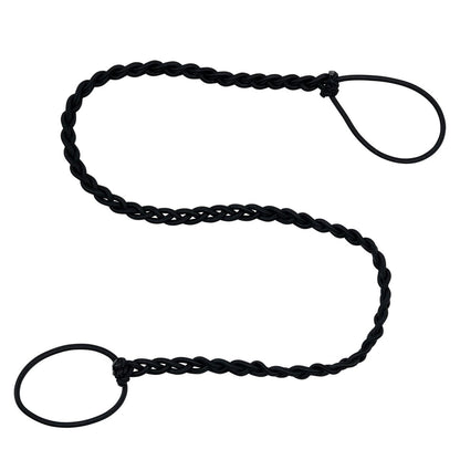 Rip Tie Extra Hold Soft Tangle-Free Hair Tie - Midnight - 1 Pack - As Seen on Shark Tank Avelisse