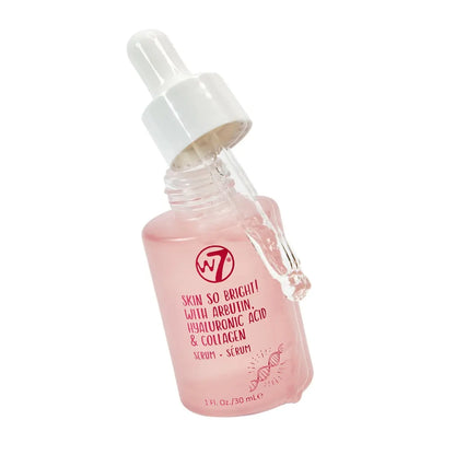 W7 Beauty Blast Skincare Secrets Set - Complete Full Size Skincare Routine with Day Cream, Serum, Cleanser, Toner Mist, Eye Cream & Makeup Remover Pad Avelisse