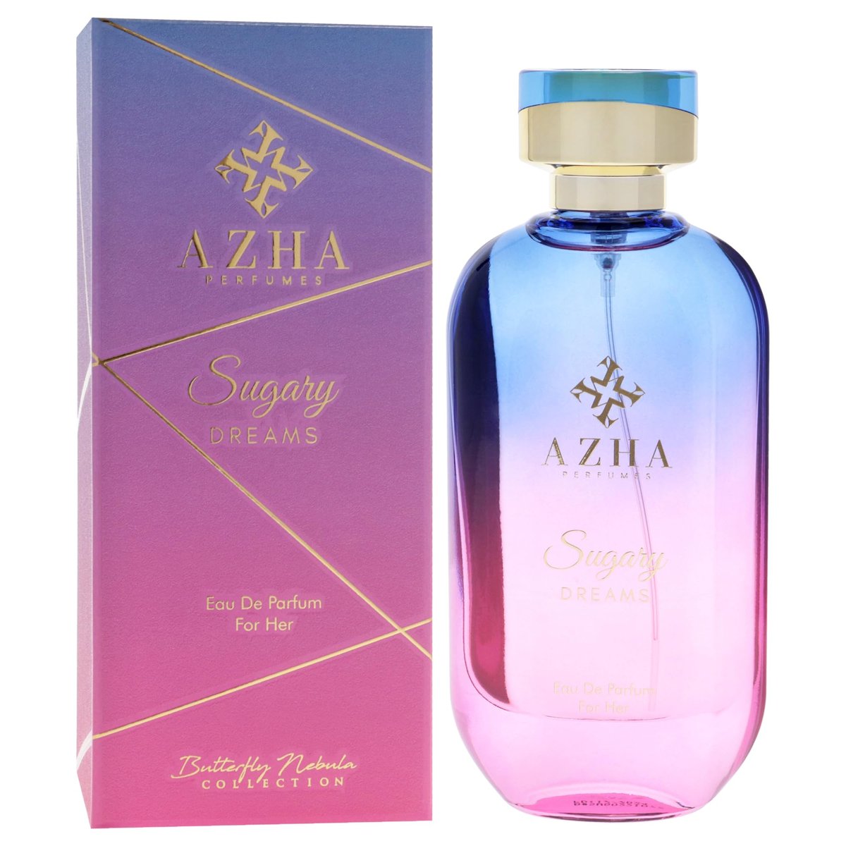 Butterfly Nebula Collection - Sugary Dreams Eau de Parfum by Azha for Women - 3.3 oz EDP Spray - görsel 5
