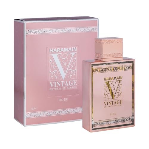 Al Haramain Vintage Rose Extrait De Parfum – Unisex Captivating Fragrance with Bergamot – 3.33 oz - görsel 2