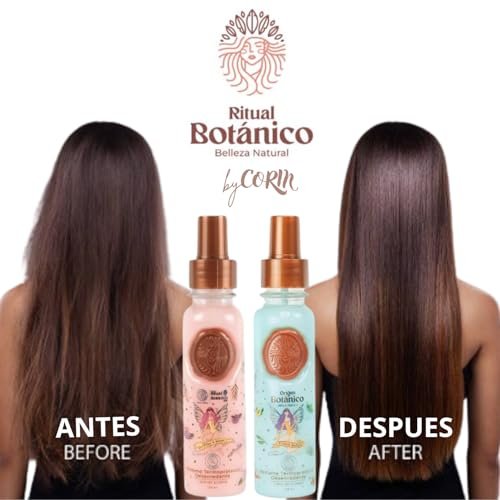 Ritual Botanico Hair Perfume DUO: Thermal Protectant, Detangling & Frizz Control Leave-In Conditioner Spray with Pheromones, UV Protection – Seduction & Temptation Scent, 4.06 Fl Oz (Pack of 2) Avelisse