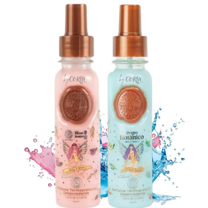 Ritual Botanico Hair Perfume DUO: Thermal Protectant, Detangling & Frizz Control Leave-In Conditioner Spray with Pheromones, UV Protection – Seduction & Temptation Scent, 4.06 Fl Oz (Pack of 2) Avelisse