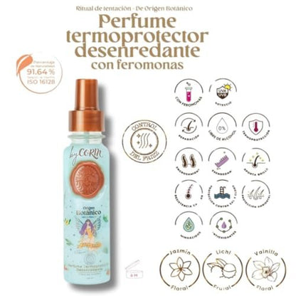 Ritual Botanico Hair Perfume DUO: Thermal Protectant, Detangling & Frizz Control Leave-In Conditioner Spray with Pheromones, UV Protection – Seduction & Temptation Scent, 4.06 Fl Oz (Pack of 2) Avelisse