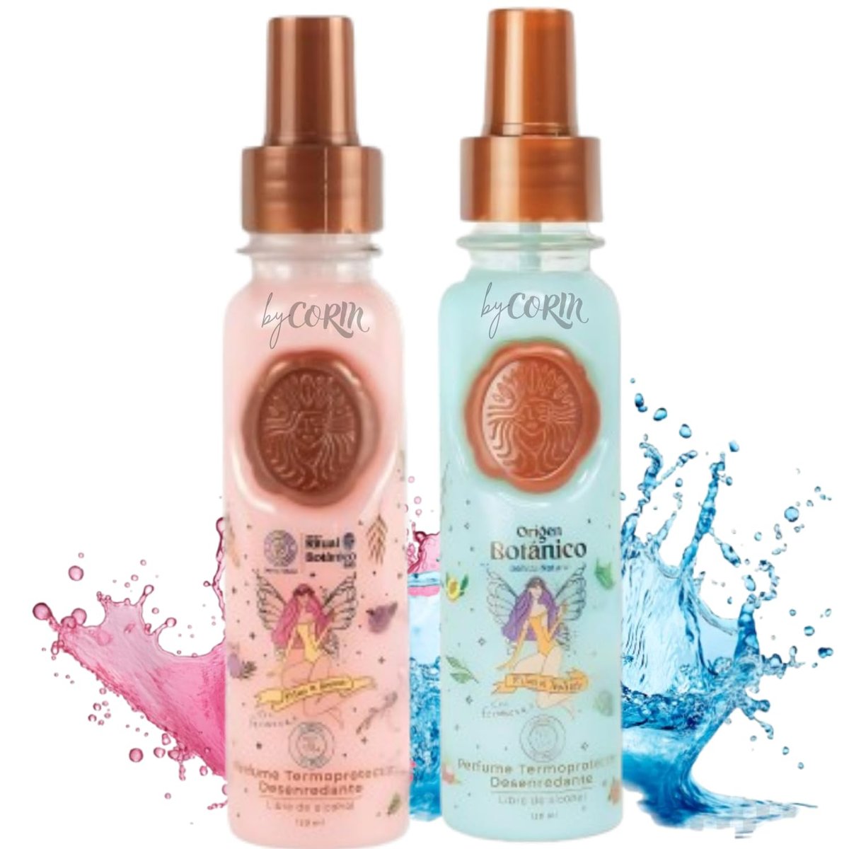 Ritual Botanico Hair Perfume DUO: Thermal Protectant, Detangling & Frizz Control Leave-In Conditioner Spray with Pheromones, UV Protection – Seduction & Temptation Scent, 4.06 Fl Oz (Pack of 2) Avelisse