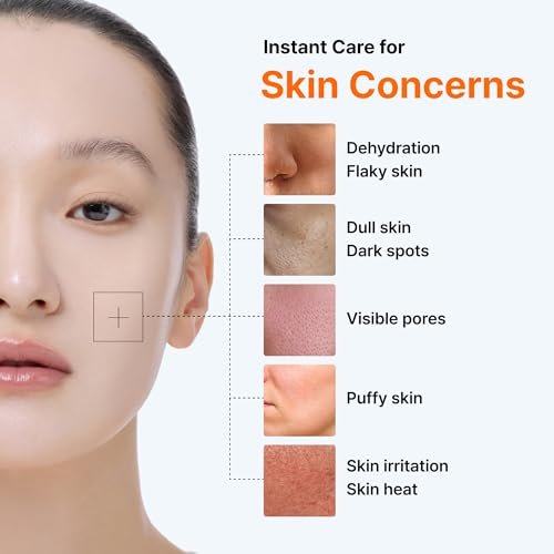 DearKlairs Freshly Juiced Vitamin C Toner Pads - Hydrating & Exfoliating Korean Skincare for Sensitive Skin, 80 Pads Avelisse
