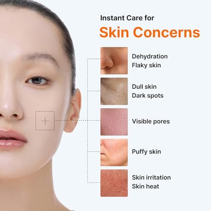 DearKlairs Freshly Juiced Vitamin C Toner Pads - Hydrating & Exfoliating Korean Skincare for Sensitive Skin, 80 Pads Avelisse