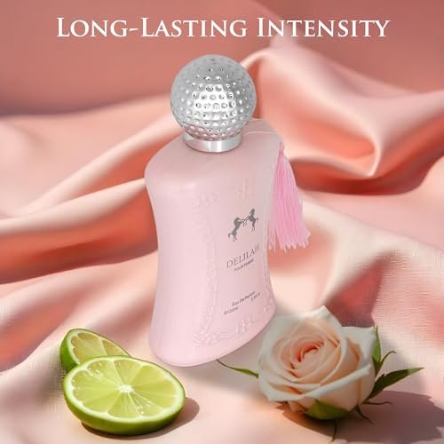 Delilah for Women Eau de Parfum - Floral Fruity Fragrance with Rose, Peony & Lychee - 100ml (3.4 Fl Oz) - URBAN COLLECTION Avelisse
