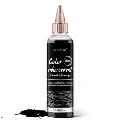 WOZUTUNT Enhancement Color Hair Enhancer For Beard & Lineup - Hairline Filler Spray Enhancements Barber Spray - Barber Beard Liner For Thicker & Fuller Hairstyling Men's Grooming Products Avelisse