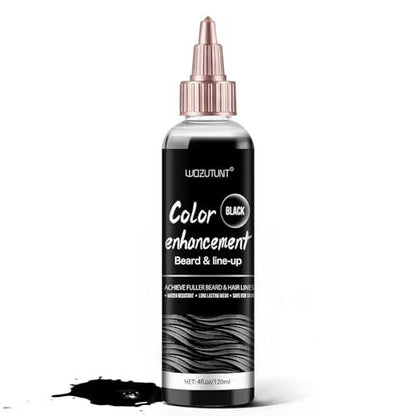 WOZUTUNT Enhancement Color Hair Enhancer For Beard & Lineup - Hairline Filler Spray Enhancements Barber Spray - Barber Beard Liner For Thicker & Fuller Hairstyling Men's Grooming Products Avelisse