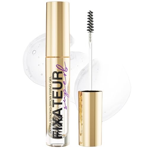 Vivienne Sabó Brow Gel Fixateur Superb – Clear Brow Gel for All-Day Hold, Smudge-Resistant Laminated Look, Precision Styling Brush, Lightweight Texture, 0.2 fl oz Avelisse