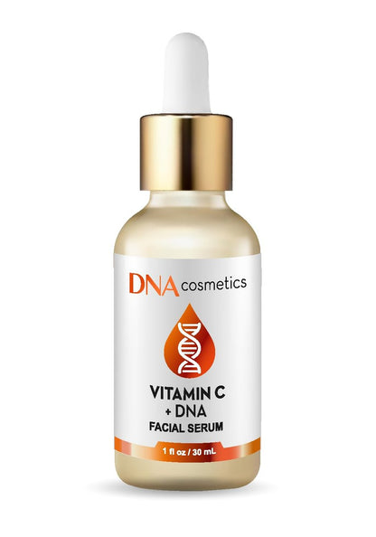 DNA Cosmetics Vitamin C Face Serum with PDRN DNA Repair Technology – Anti-Aging, Brightening, Collagen Boosting – 1 fl oz (30 mL)