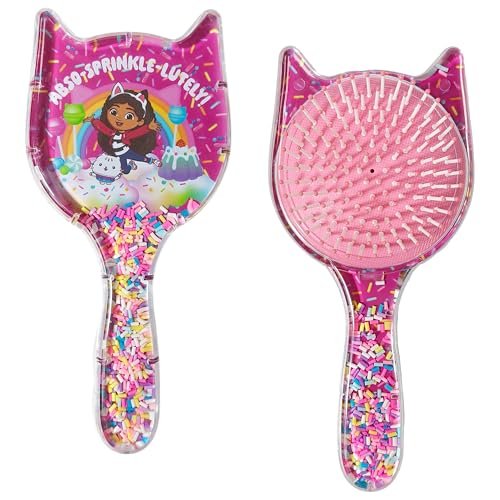 LUV HER Kids' Detangling Confetti Hair Brush – Gabby's Dollhouse Design, Gentle for Wet & Dry Hair, Ages 3+ Avelisse