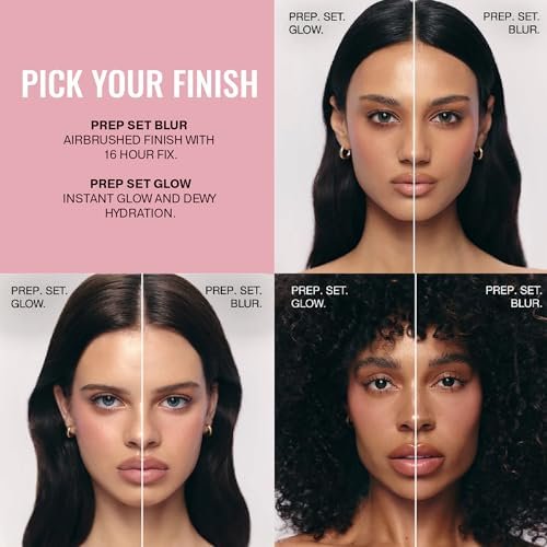 ICONIC LONDON Prep Set Blur Setting Spray - 1 Fl Oz - Vegan Makeup Fixing Spray with Radiant Glow Avelisse