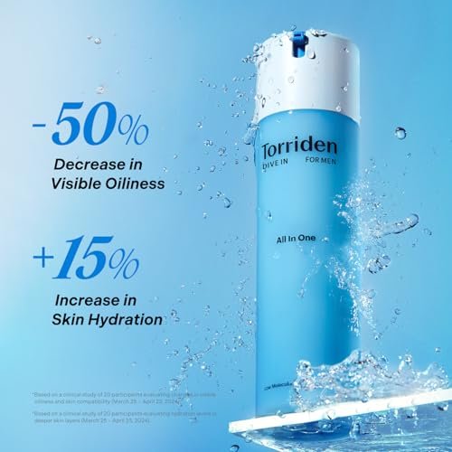Torriden DIVE IN FOR MEN All In One 200ml - Hydrating & Sebum Care Face Moisturizer with Hyaluronic Acid, Panthenol, Allantoin Avelisse