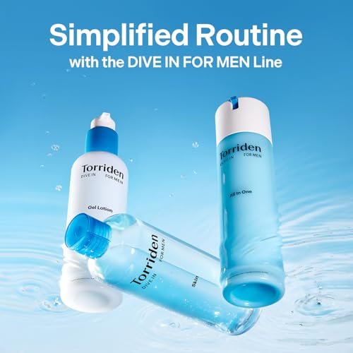 Torriden DIVE IN FOR MEN All In One 200ml - Hydrating & Sebum Care Face Moisturizer with Hyaluronic Acid, Panthenol, Allantoin Avelisse