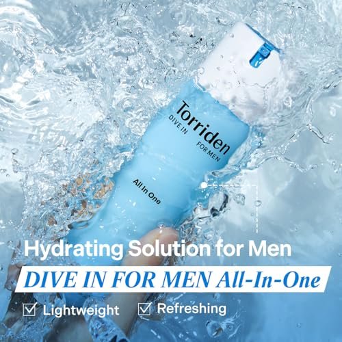 Torriden DIVE IN FOR MEN All In One 200ml - Hydrating & Sebum Care Face Moisturizer with Hyaluronic Acid, Panthenol, Allantoin Avelisse