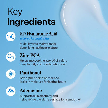 Torriden DIVE IN FOR MEN All In One 200ml - Hydrating & Sebum Care Face Moisturizer with Hyaluronic Acid, Panthenol, Allantoin Avelisse