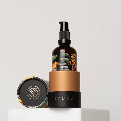 iYURA Balaayah Black Gram Body Booster – Natural Body Oil for Crepey, Mature Skin, Firms Sagging Skin on Arms & Legs, Long-Lasting Moisturization, 3.38 fl oz (100 ml) Avelisse