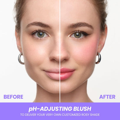 Wonderskin pHlush Stick - pH-Activated Cream Blush for Cheeks and Lips, Color-Adjusting Multi-Use Makeup Avelisse