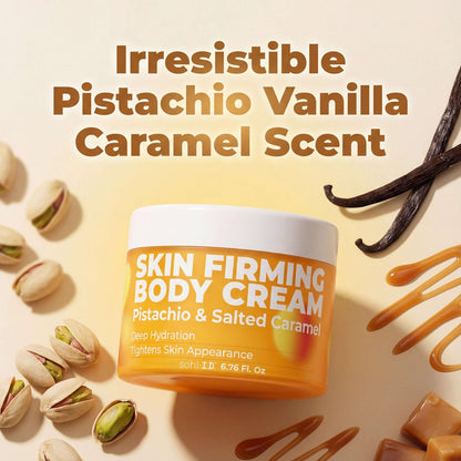 sohl-I.D. Skin Firming Body Cream - Hydrating Moisturizer with Brazil Nut Oil, Coconut Oil & Guaraná Extract | Improves Skin Firmness, Paraben-Free, Vegan - 6.76 fl oz Avelisse