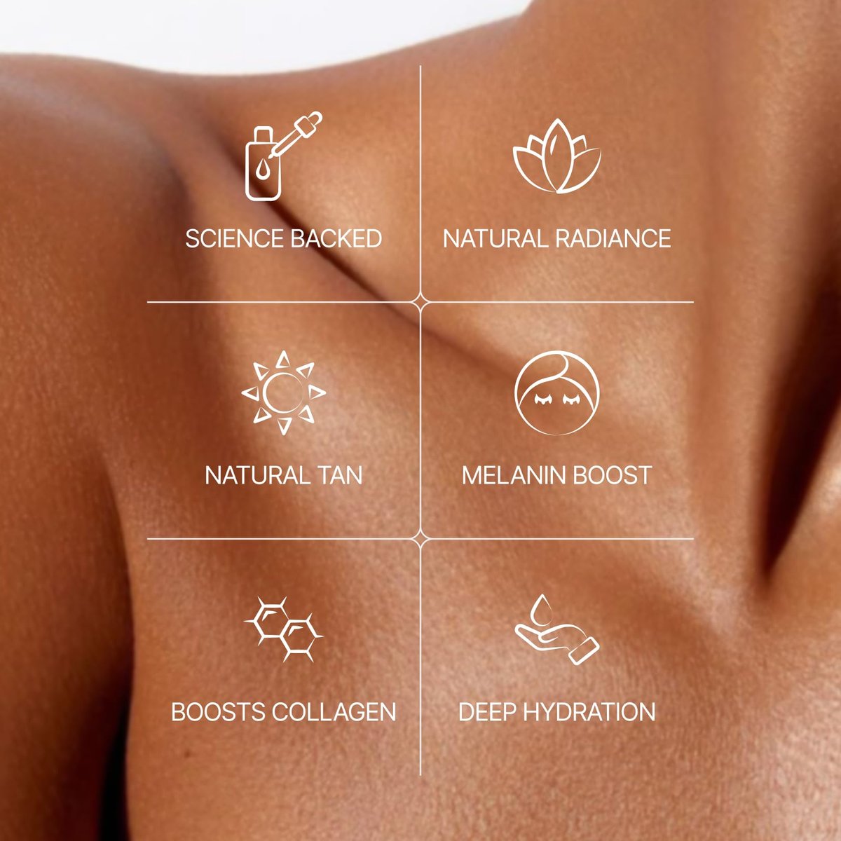 Sorelle Tanning Drops to Drink - 100% Natural Oral Liquid Sunless Tanning Drops Drinkable (50ML) Avelisse