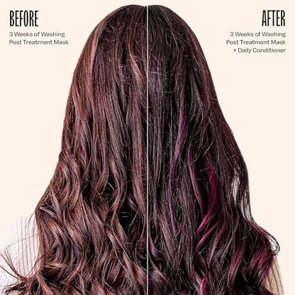 oVertone Daily Color Depositing Conditioner - Cherry Chestnut | Hydrating Temporary Hair Color with Shea, Coconut & Avocado Oils | Vegan & Cruelty-Free | 4.5 oz Avelisse