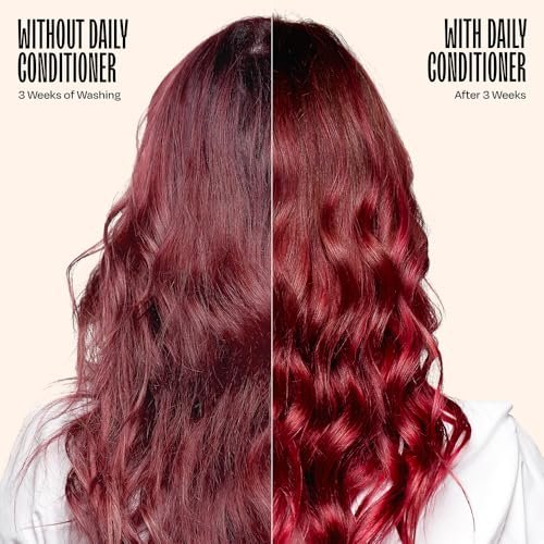 oVertone Daily Color Depositing Conditioner for Hair - Raspberry Pink - 4.5 oz - Temporary Pigment with Shea, Coconut & Avocado Oils - Hydrating, Vegan & Cruelty-Free - All Hair Types Avelisse