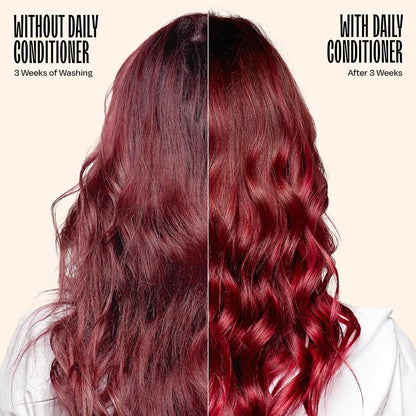 oVertone Daily Color Depositing Conditioner for Hair - Raspberry Pink - 4.5 oz - Temporary Pigment with Shea, Coconut & Avocado Oils - Hydrating, Vegan & Cruelty-Free - All Hair Types Avelisse