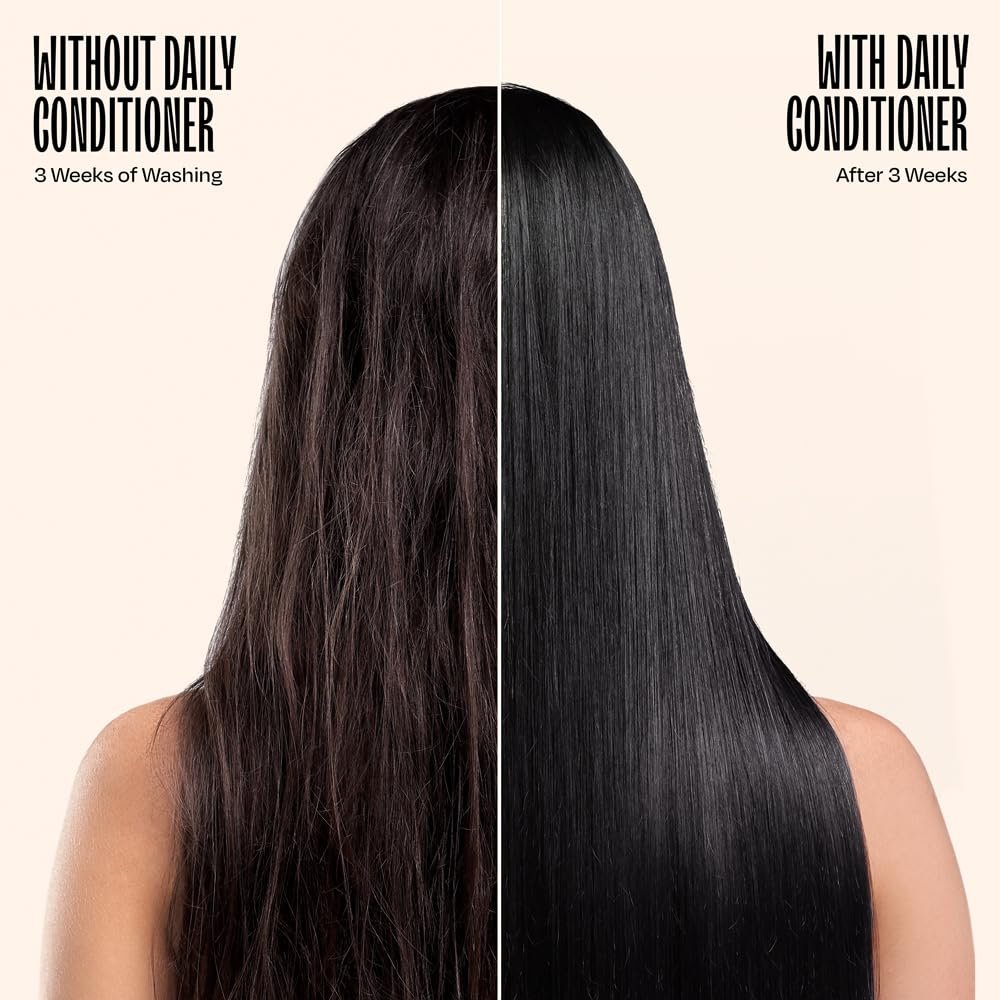 oVertone Daily Color Depositing Conditioner - Black Velvet - 4.5 oz - Vegan & Cruelty-Free Temporary Hair Color Avelisse