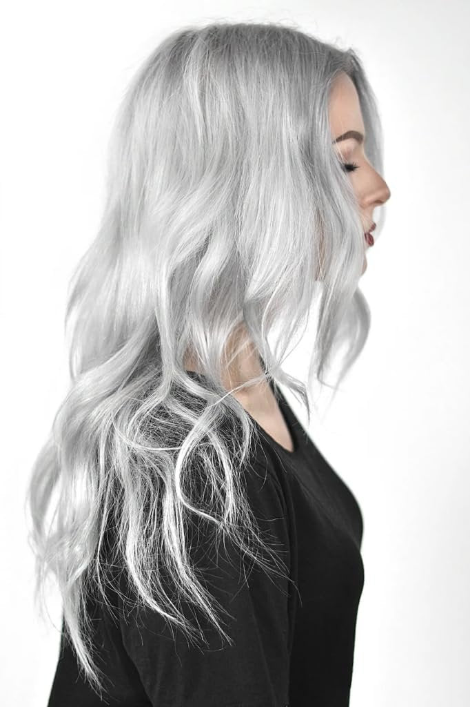 oVertone Daily Color Depositing Conditioner – Serene Silver (4.5 oz) | Temporary Color Refresh & Fade Prevention with Shea Butter & Coconut Oil | Vegan & Cruelty-Free Avelisse