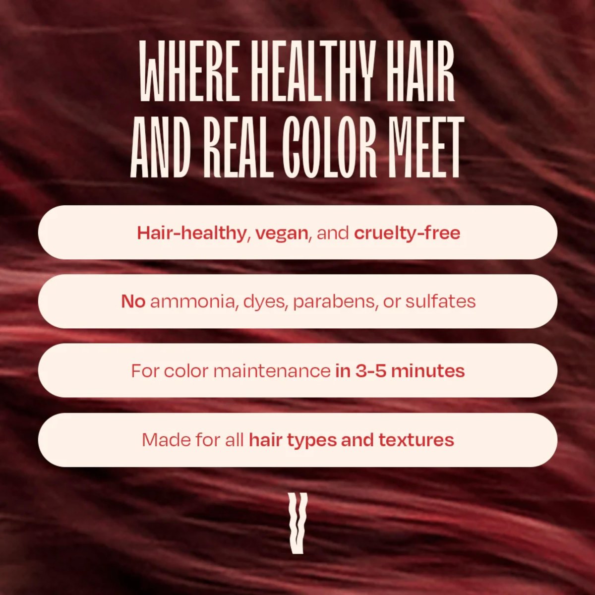 oVertone Daily Color Depositing Conditioner for Hair, Ruby Red - 4.5 oz - Vegan & Cruelty-Free Hydrating Color Conditioner Avelisse