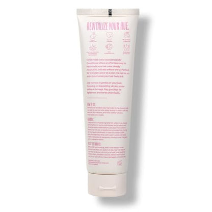 Overtone Daily Color Depositing Conditioner - Cotton Candy Pink, 4.5 oz - Temporary Pigment with Shea, Coconut & Avocado Oils - Hydrating, Vegan & Cruelty-Free for All Hair Types Avelisse