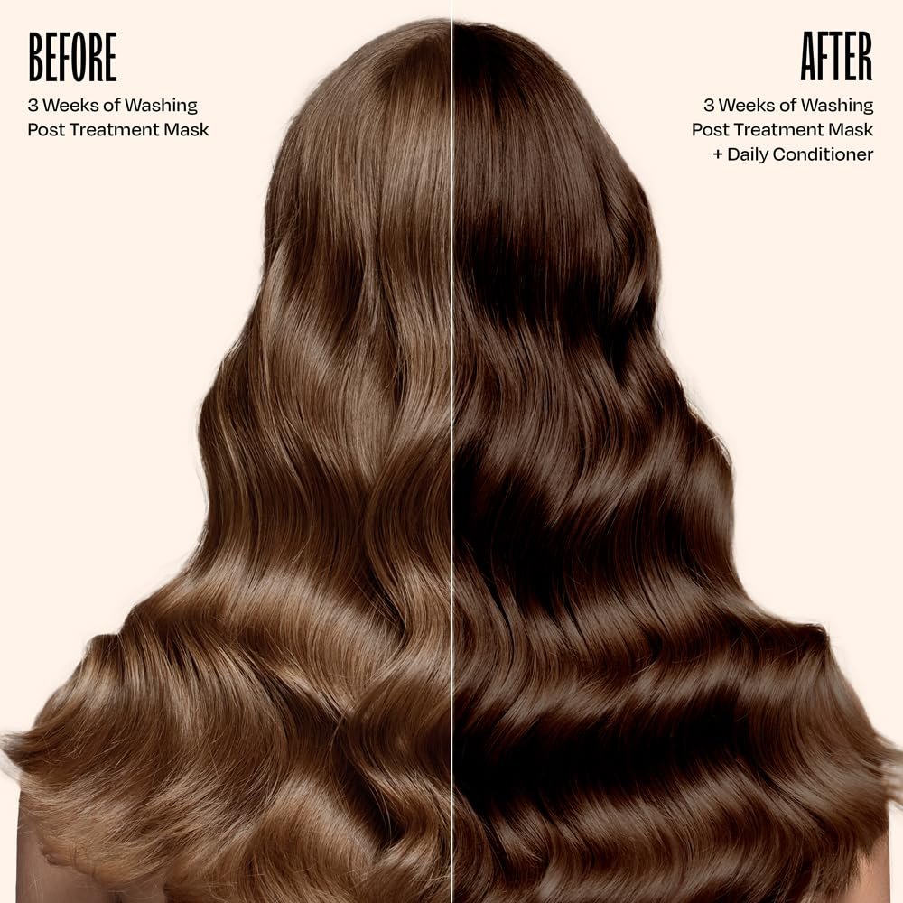 oVertone Daily Color Depositing Conditioner - Chocolate Brown - 4.5 oz - Vegan & Cruelty-Free Temporary Hair Pigment Avelisse