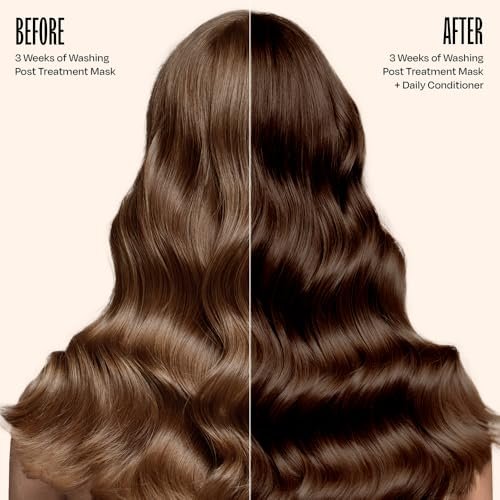 oVertone Daily Color Depositing Conditioner - Chocolate Brown - 4.5 oz - Vegan & Cruelty-Free Temporary Hair Pigment Avelisse