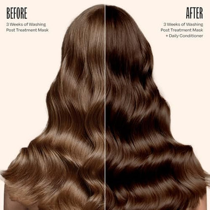 oVertone Daily Color Depositing Conditioner - Chocolate Brown - 4.5 oz - Vegan & Cruelty-Free Temporary Hair Pigment Avelisse